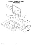 Diagram for 06 - Washer Top And Lid Parts