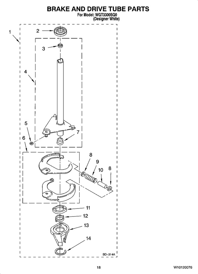 Diagram for WGT3300SQ0