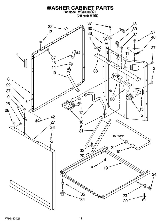 Diagram for WGT3300SQ1