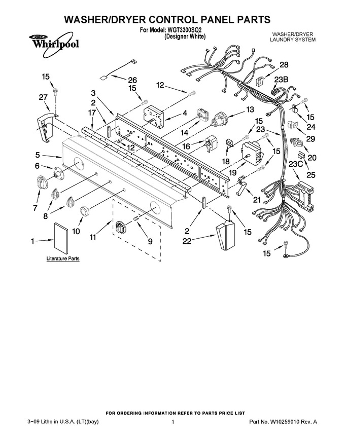 Diagram for WGT3300SQ2