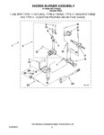 Diagram for 15 - 3402855 Burner Assembly