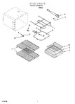 Diagram for 05 - Oven Parts, Miscellaneous Parts