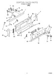 Diagram for 02 - Control Panel Parts