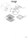 Diagram for 05 - Oven Parts, Miscellaneous Parts