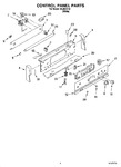 Diagram for 02 - Control Panel Parts