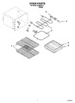 Diagram for 05 - Oven Parts, Miscellaneous Parts