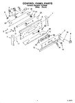 Diagram for 02 - Control Panel Parts