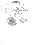 Diagram for 05 - Oven Parts, Miscellaneous Parts