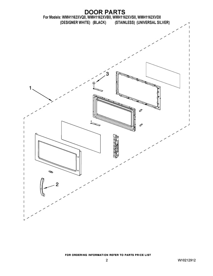 Diagram for WMH1162XVD0