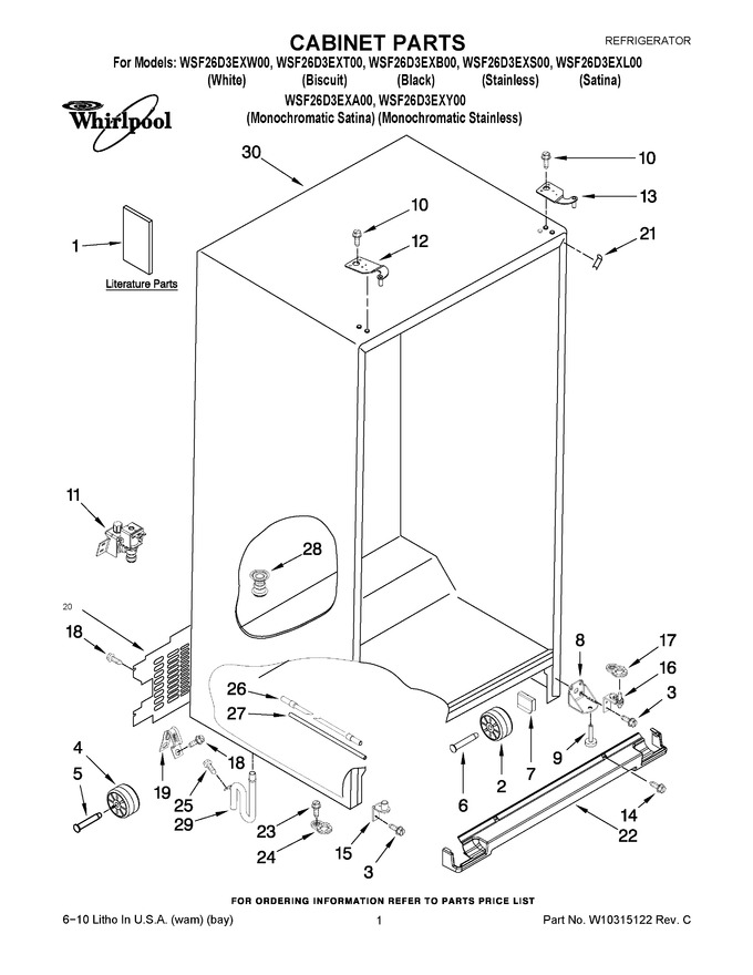 Diagram for WSF26D3EXA00