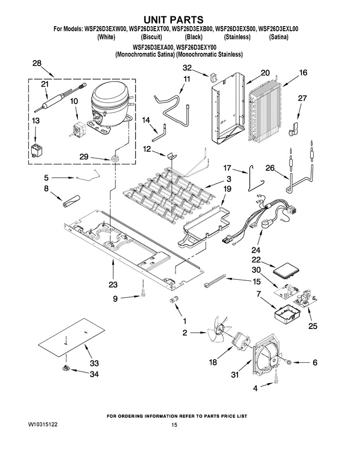 Diagram for WSF26D3EXA00