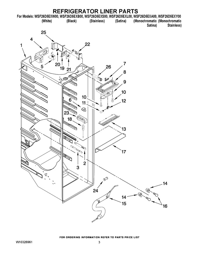 Diagram for WSF26D5EXA00