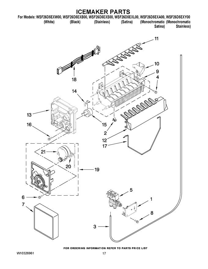 Diagram for WSF26D5EXB00