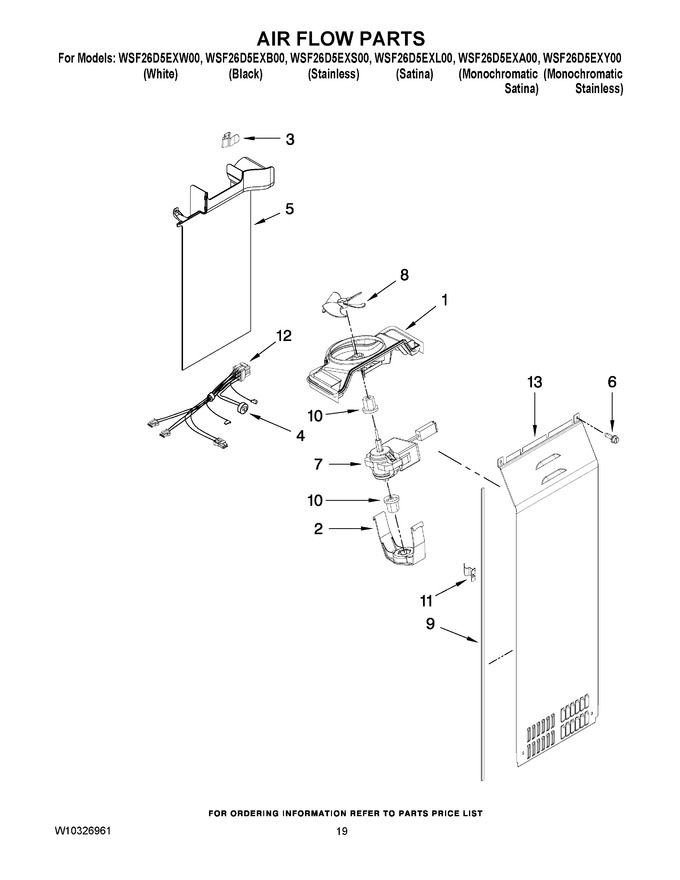 Diagram for WSF26D5EXL00