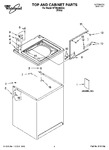 Diagram for 01 - Top And Cabinet Parts