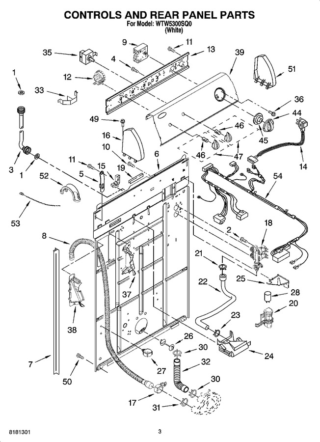 Diagram for WTW5300SQ0