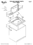 Diagram for 01 - Top And Cabinet Parts