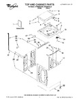 Diagram for 01 - Top And Cabinet Parts