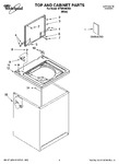 Diagram for 01 - Top And Cabinet Parts