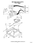 Diagram for 05 - Machine Base Parts