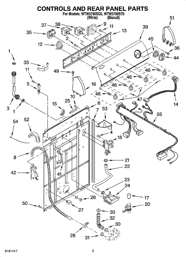 Diagram for WTW5790SQ0