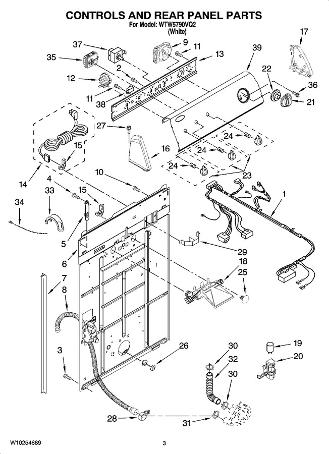 Diagram for WTW5790VQ2