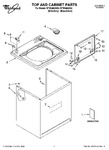 Diagram for 01 - Top And Cabinet Parts