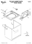 Diagram for 01 - Top And Cabinet Parts