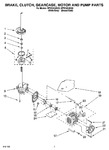 Diagram for 04 - Brake, Clutch, Gearcase, Motor And Pump Parts