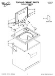 Diagram for 01 - Top And Cabinet Parts