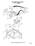 Diagram for 05 - Machine Base Parts