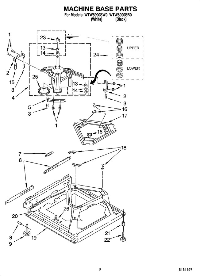 Diagram for WTW5900SW0