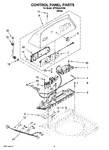 Diagram for 02 - Control Panel Parts