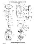 Diagram for 03 - Motor, Basket And Tub Parts