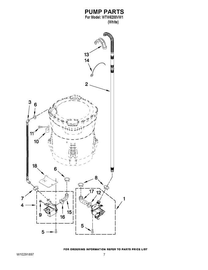 Diagram for WTW6200VW1