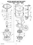 Diagram for 03 - Motor, Basket And Tub Parts