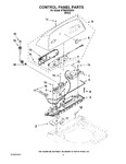 Diagram for 02 - Control Panel Parts