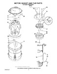 Diagram for 03 - Motor, Basket And Tub Parts