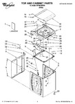 Diagram for 01 - Top And Cabinet Parts