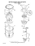 Diagram for 03 - Motor, Basket And Tub Parts