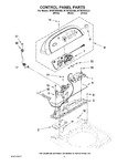 Diagram for 02 - Control Panel Parts