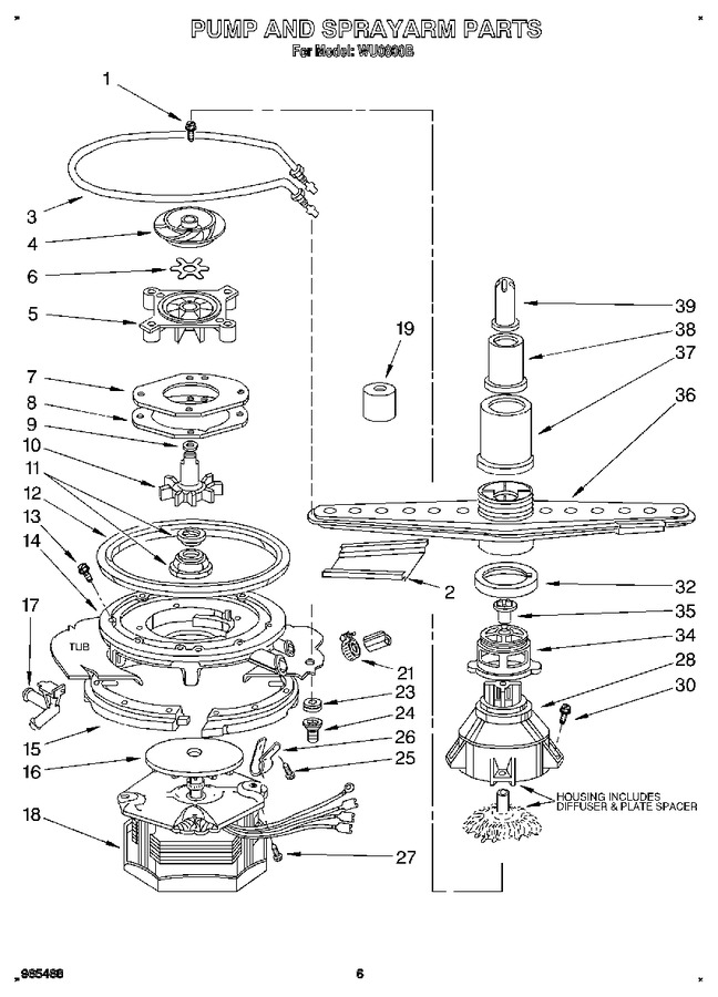 Diagram for WU0800B