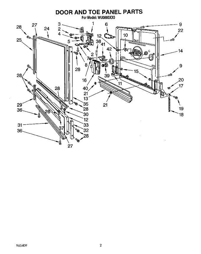 Diagram for WU0800XX0