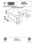 Diagram for 01 - Control Panel