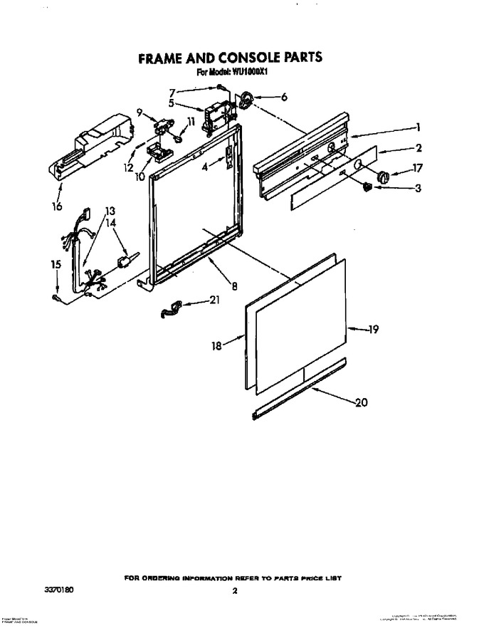 Diagram for WU1000X1