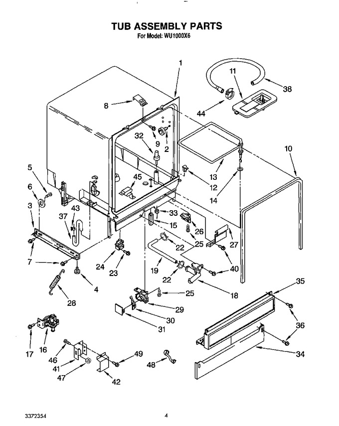 Diagram for WU1000X6