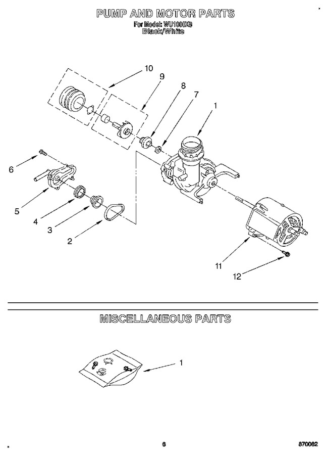 Diagram for WU1000X8