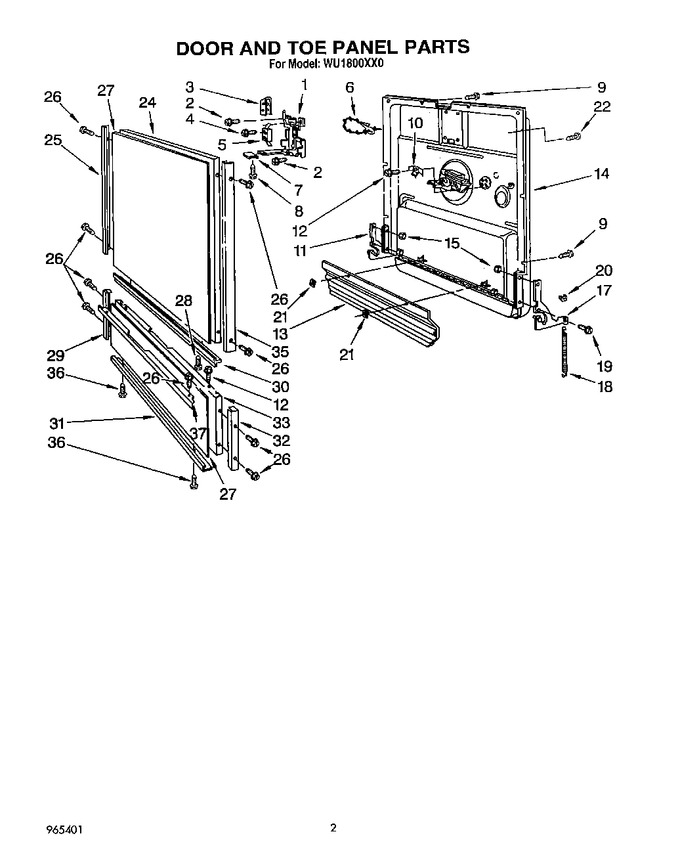 Diagram for WU1800XX0