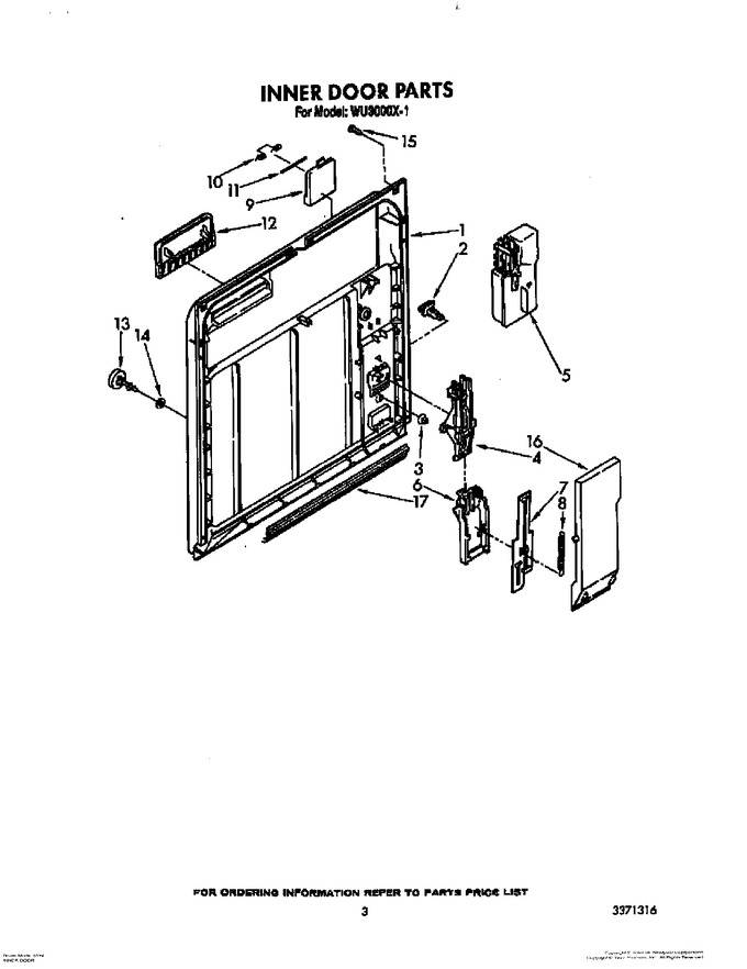 Diagram for WU3000X1