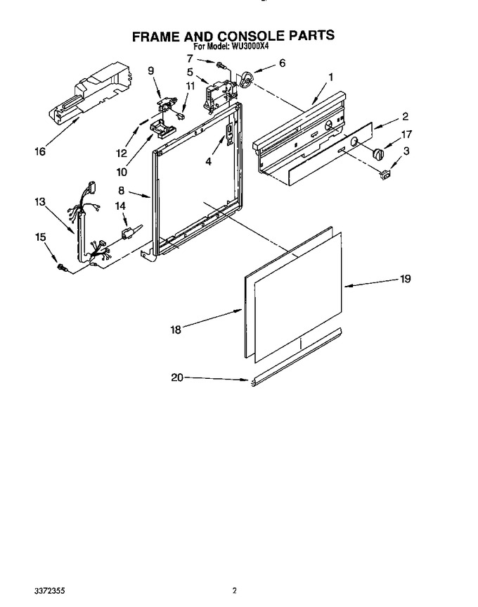 Diagram for WU3000X4